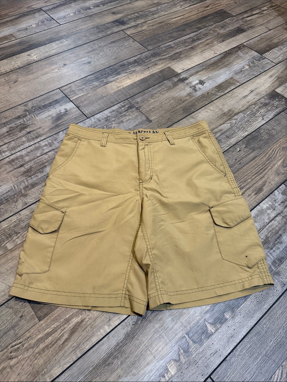 Magellan Outdoors Tan Cargo Shorts